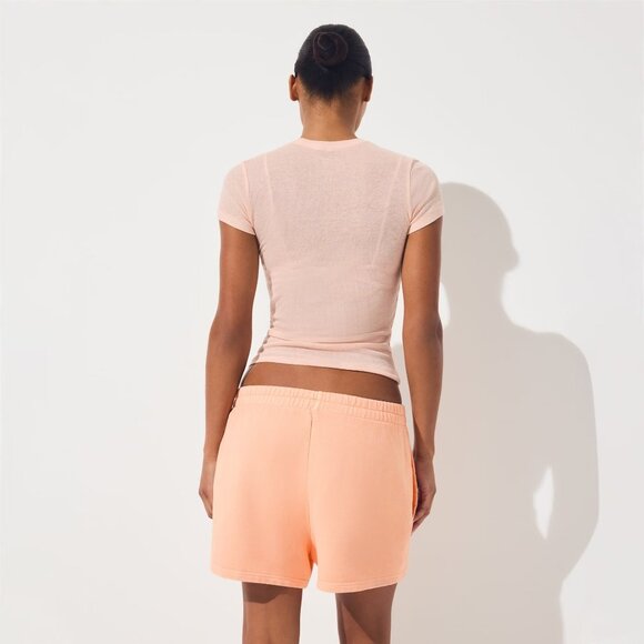 Skims French Terry Classic Short in Cantaloupe, Size Small - Picture 5 of 12